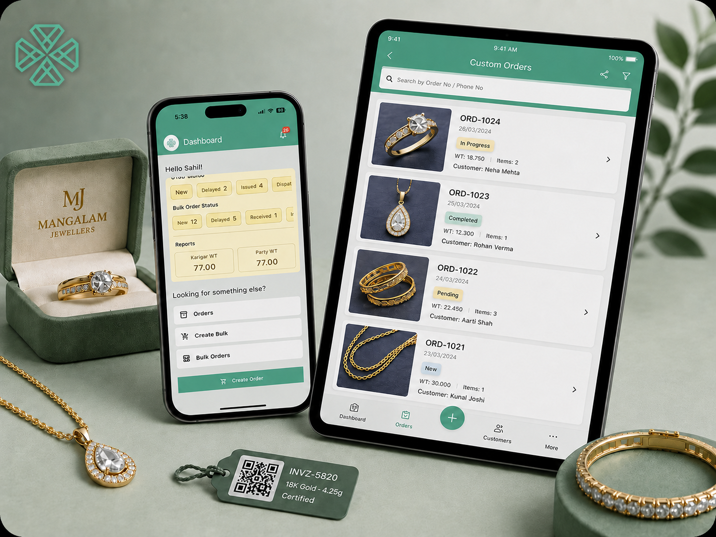 OrderEzy — Customer Order Management